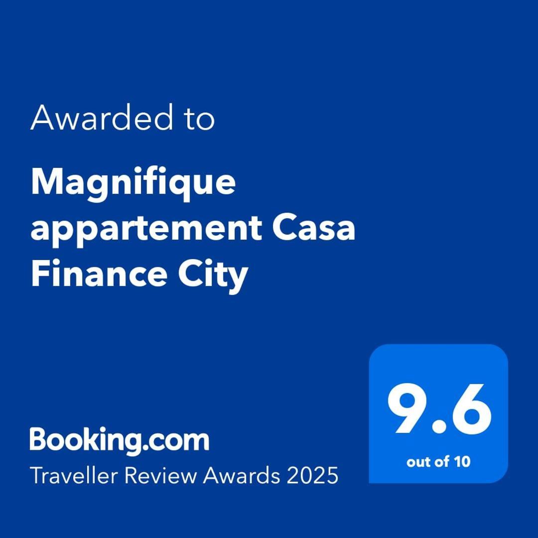 Magnifique Appartement Casa Finance City คาซาบลังกา ภายนอก รูปภาพ